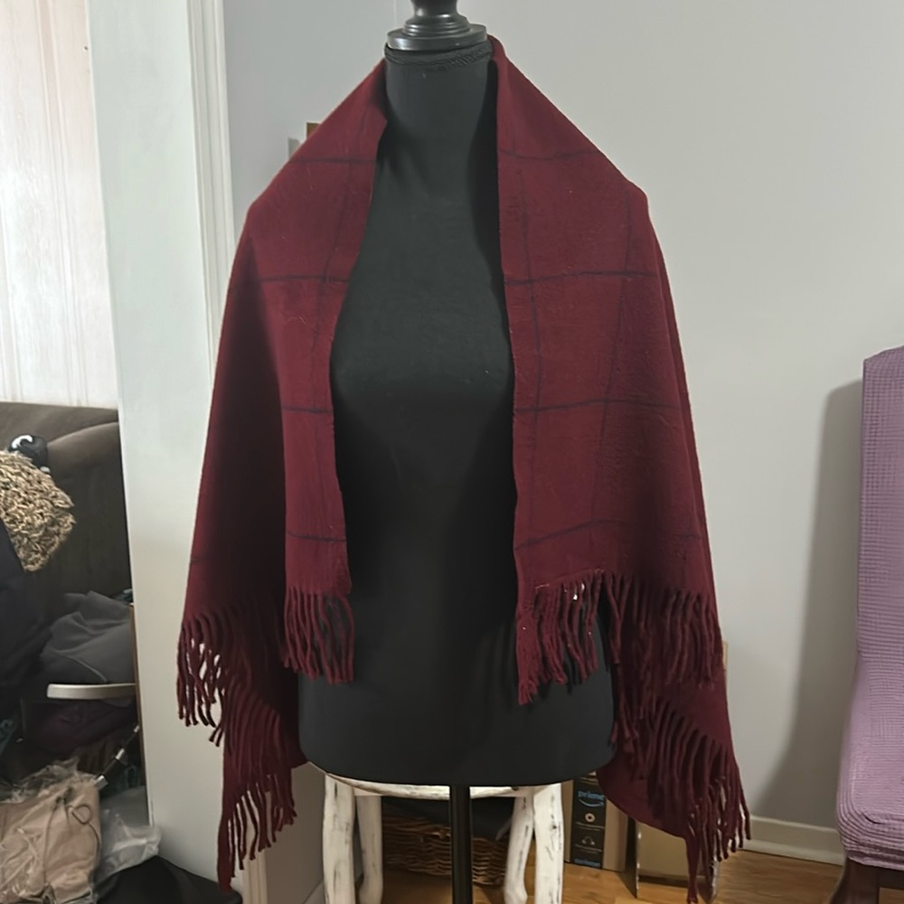 Authentic Burberry Wool Scarf